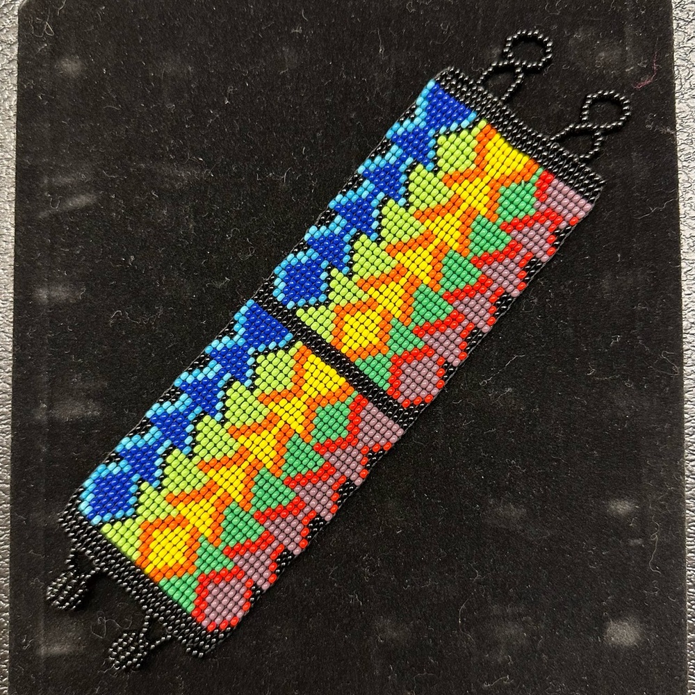 Handmade beaded bracelet